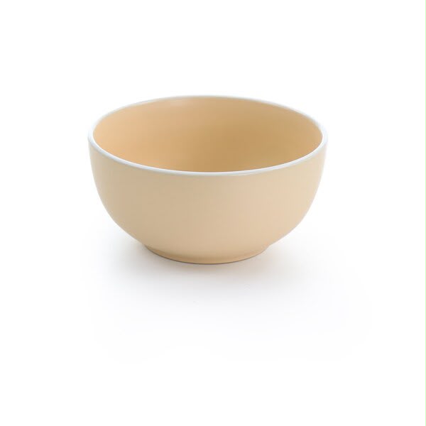 Juego de vajilla de cerámica de 12 piezas Tia Morwy Creamy Tahini