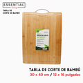 Tabla de bambú para cortar 30x40 cm