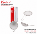 Colador de malla de acero inoxidable