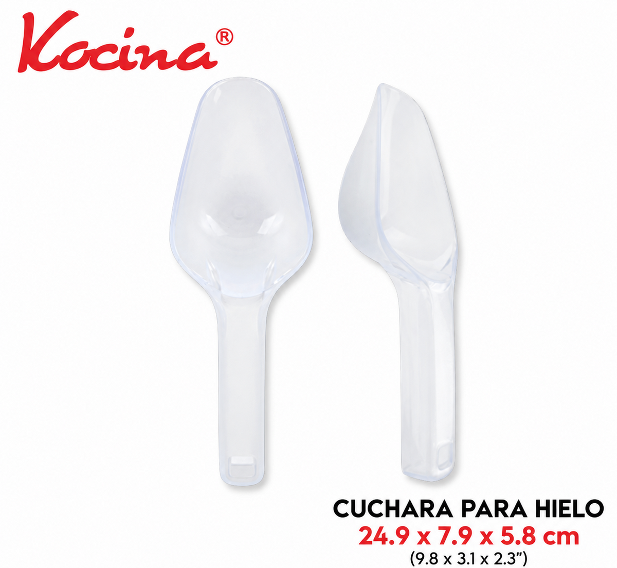 Cuchara para hielo
