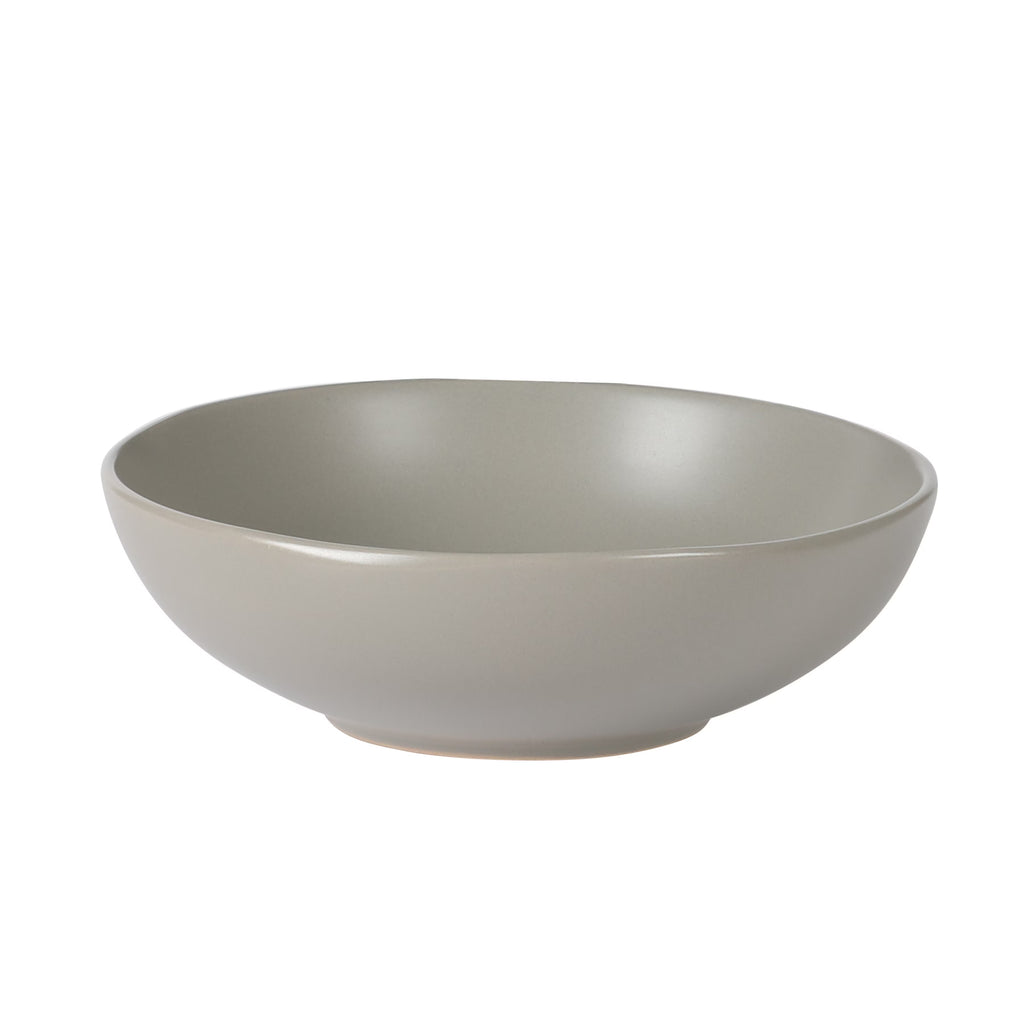 Vajilla de cerámica gris mate de 12 piezas Gibson Home