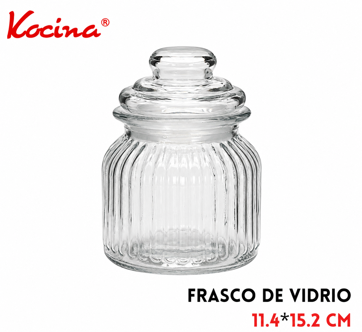 Frasco de vidrio