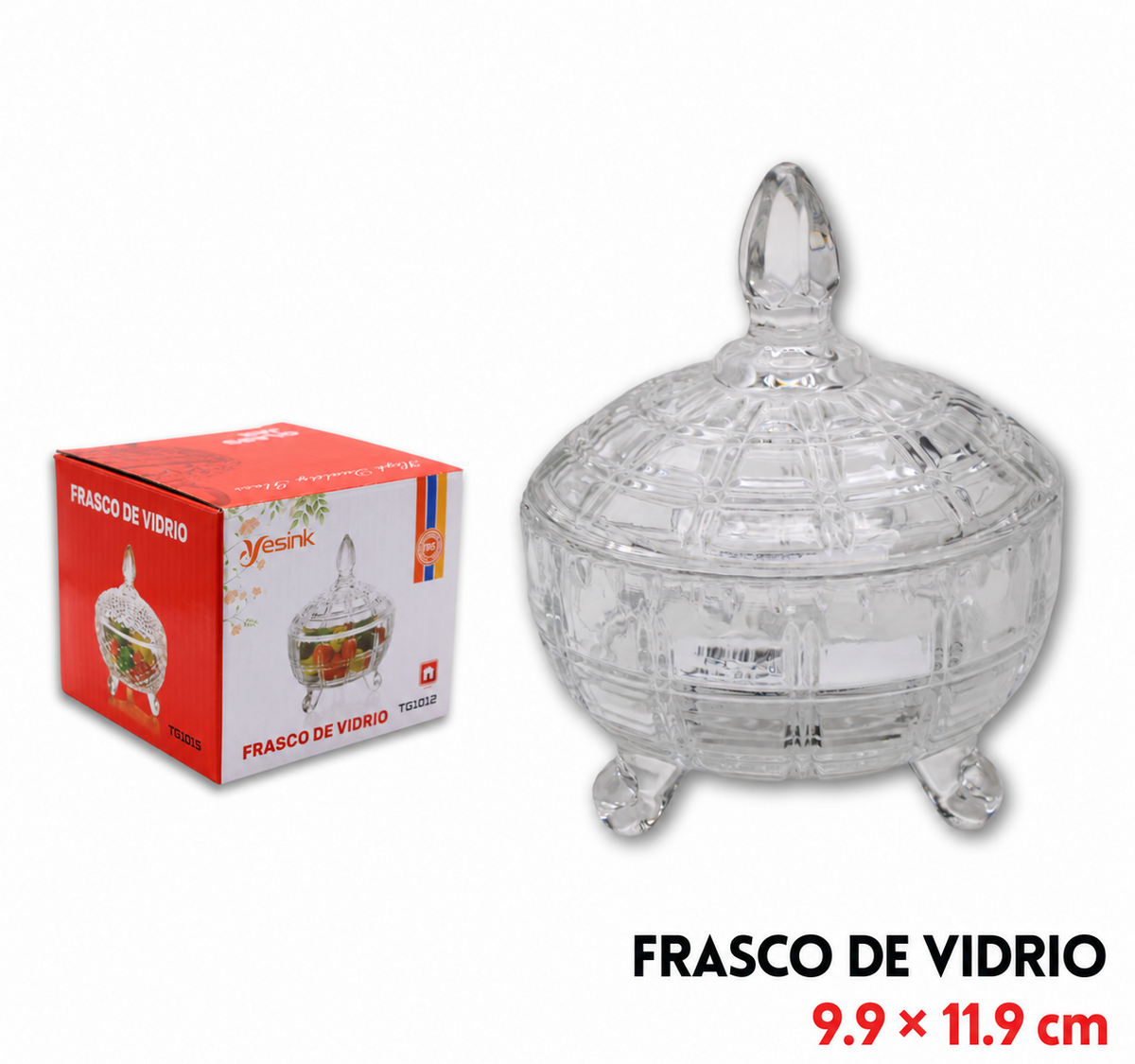 Frasco de vidrio