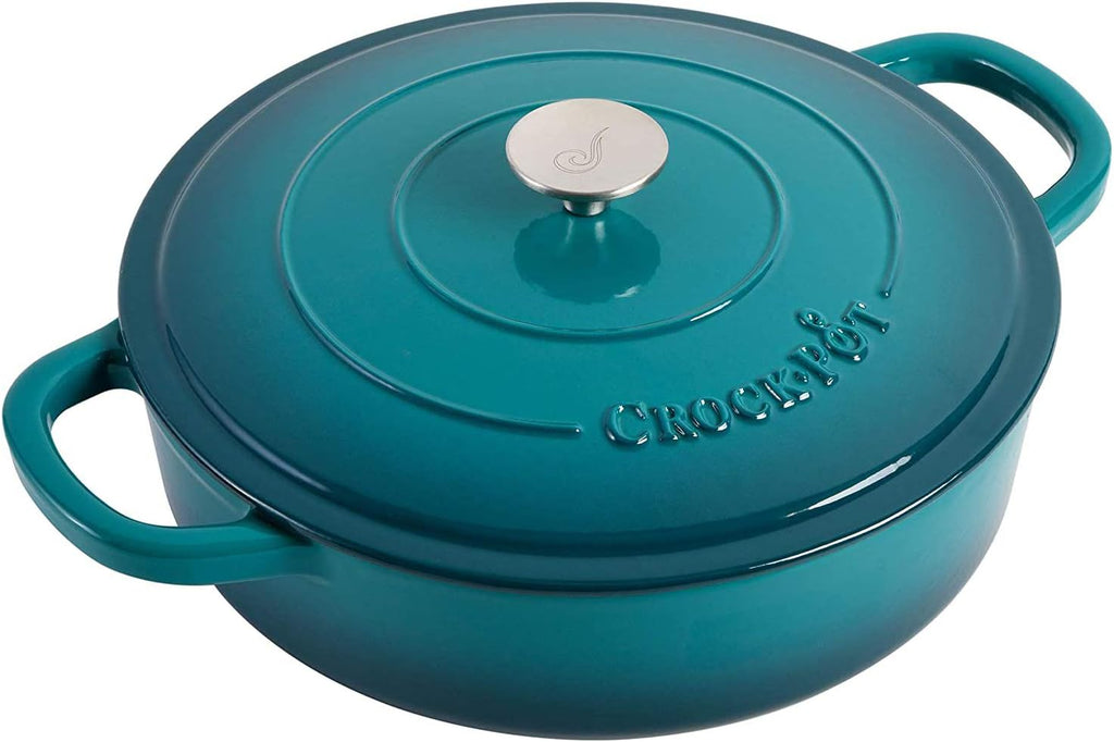 Braiser de hierro fundido Crock Pot 4.7 l