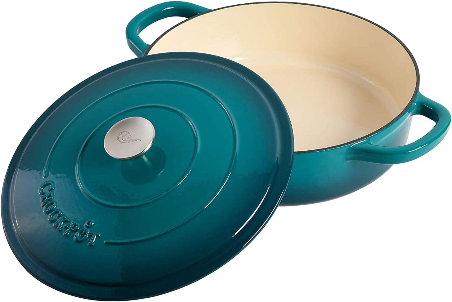Braiser de hierro fundido Crock Pot 4.7 l