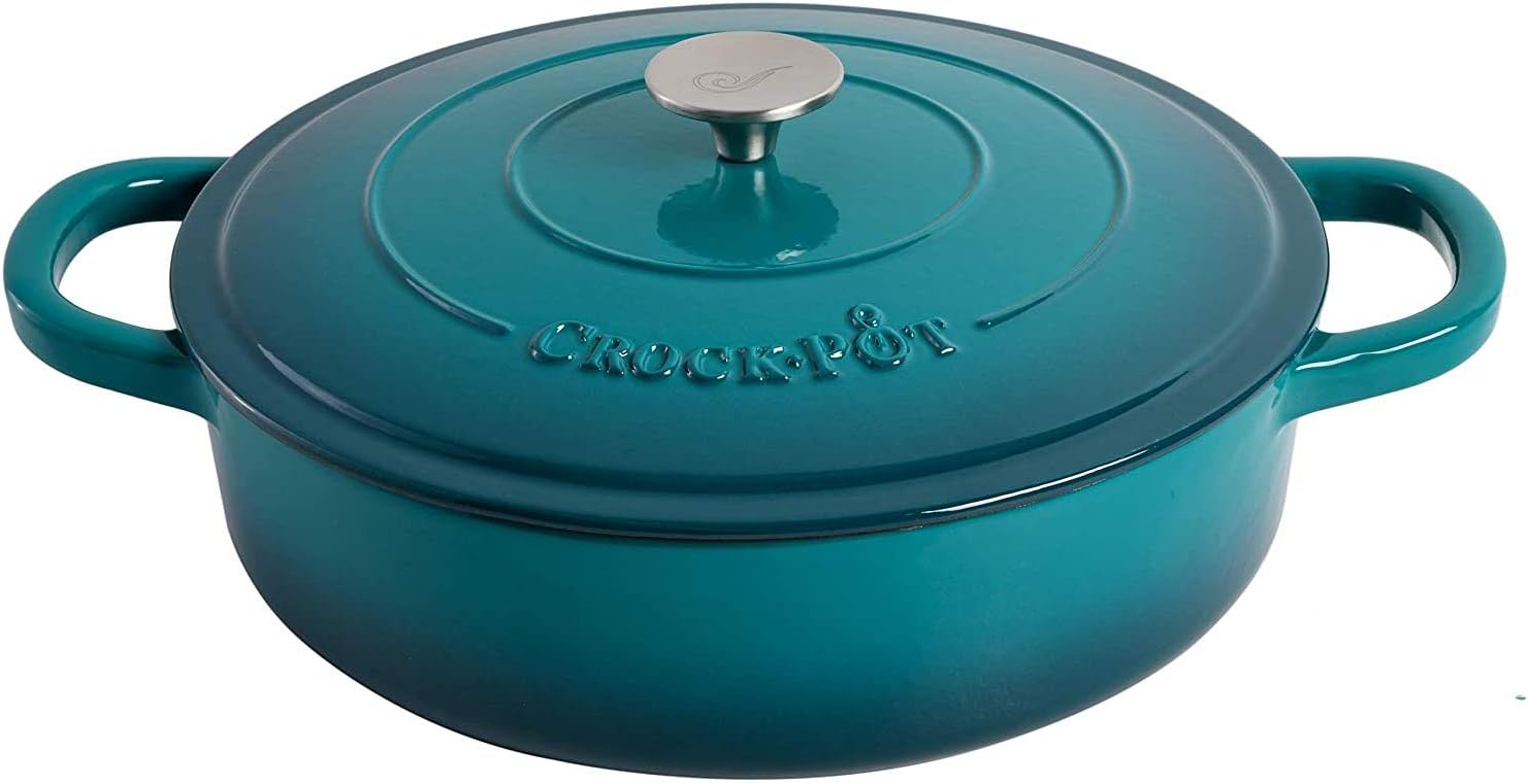 Braiser de hierro fundido Crock Pot 4.7 l