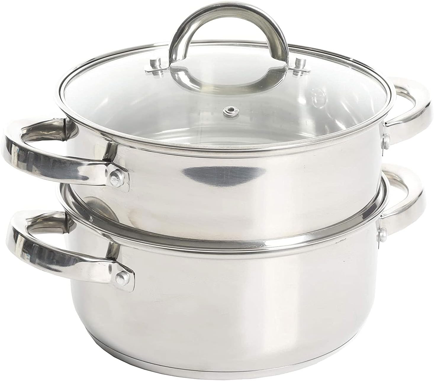 Olla vaporera de acero inoxidable Oster 2.48 l