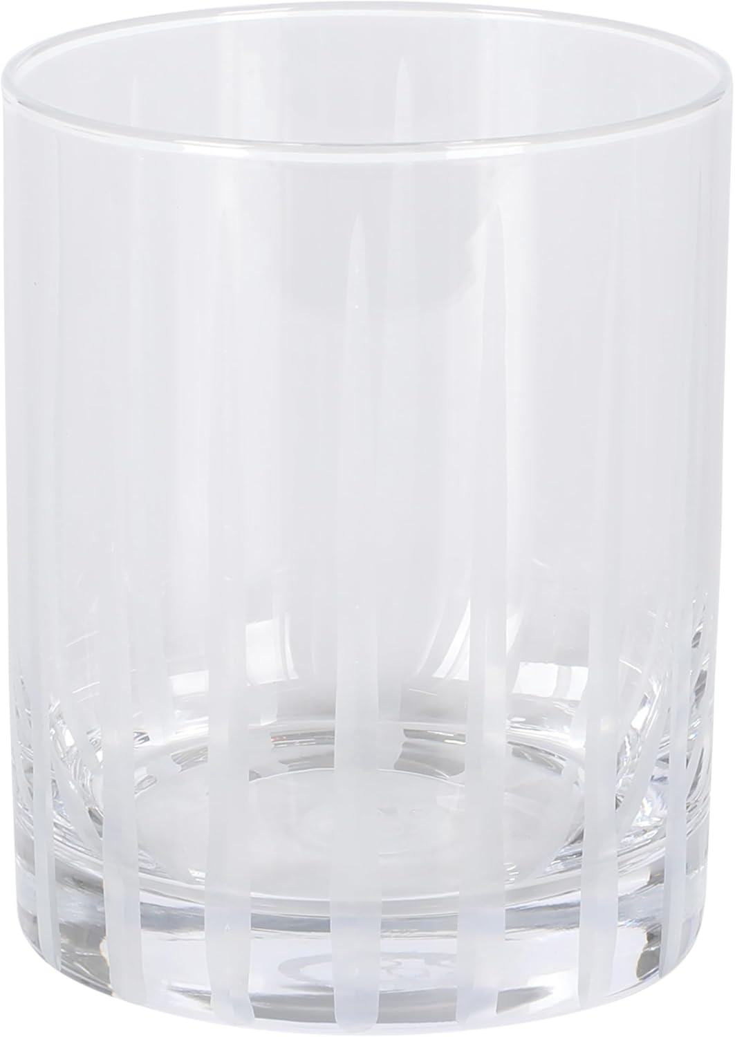 Babish 4 vasos de 414 ml DOF Old Fashioned para beber y whisky, cristal transparente grabado a mano