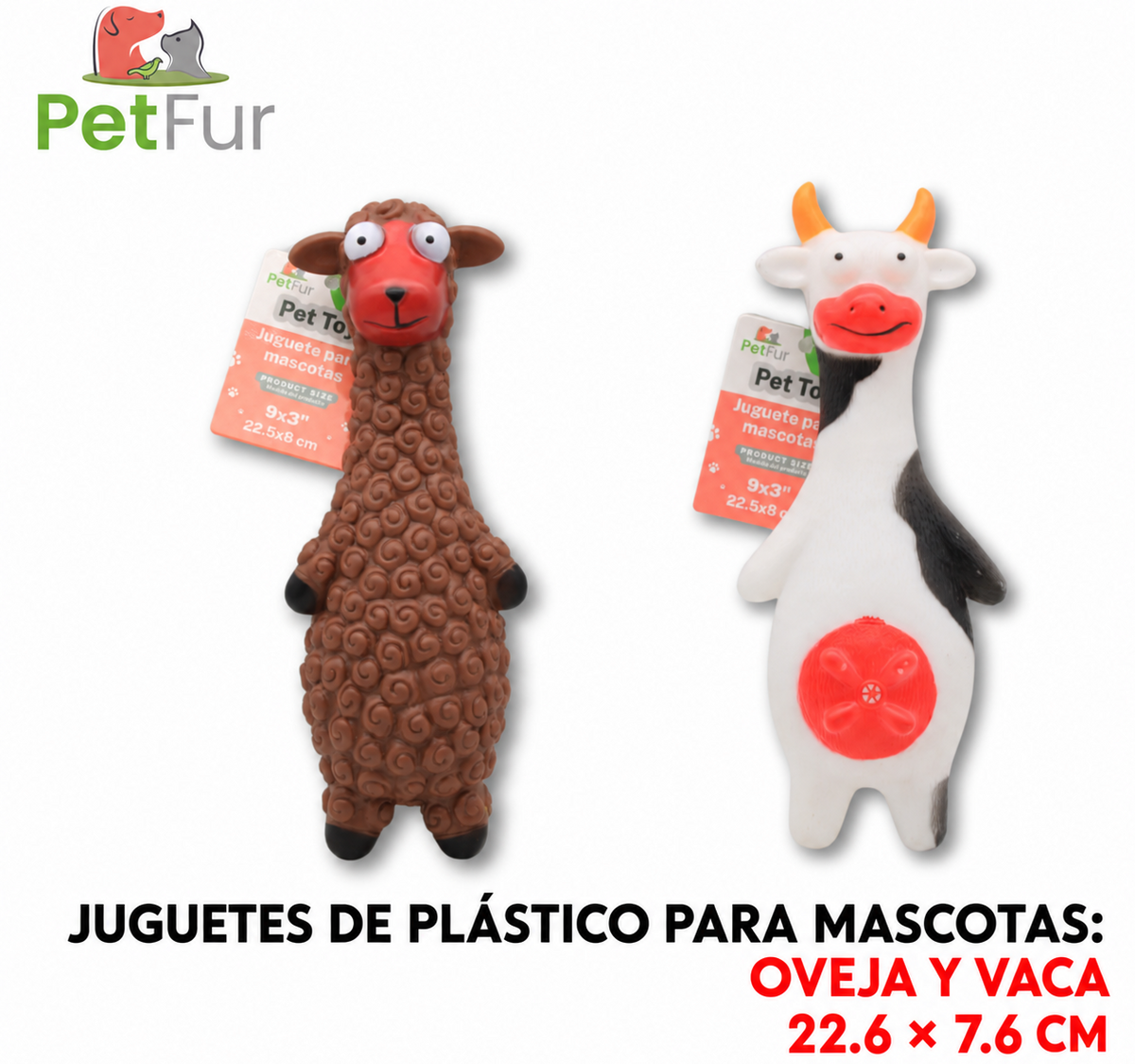 Juguete de plástico para mascotas