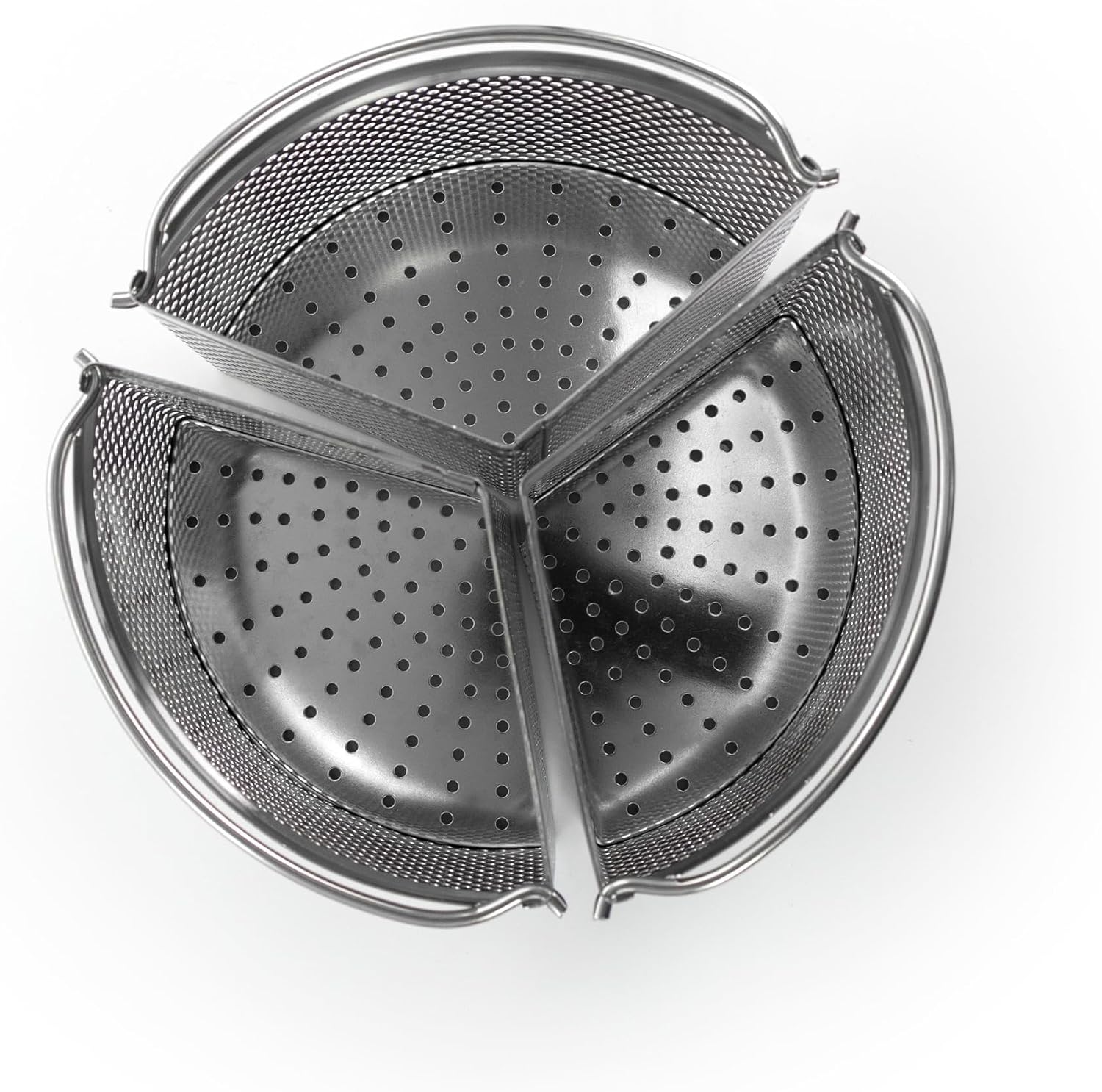 Olla Holandes de acero inoxidable con tapa y 3 divisores de seccion 3.7 l Oster