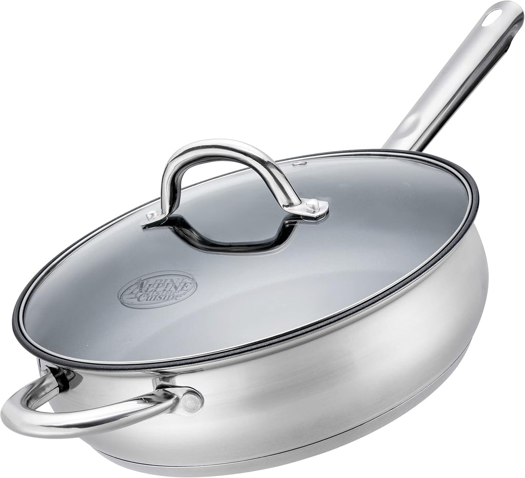 Sarten de acero inoxidable antiadherente 26 cm Alpine Cuisine