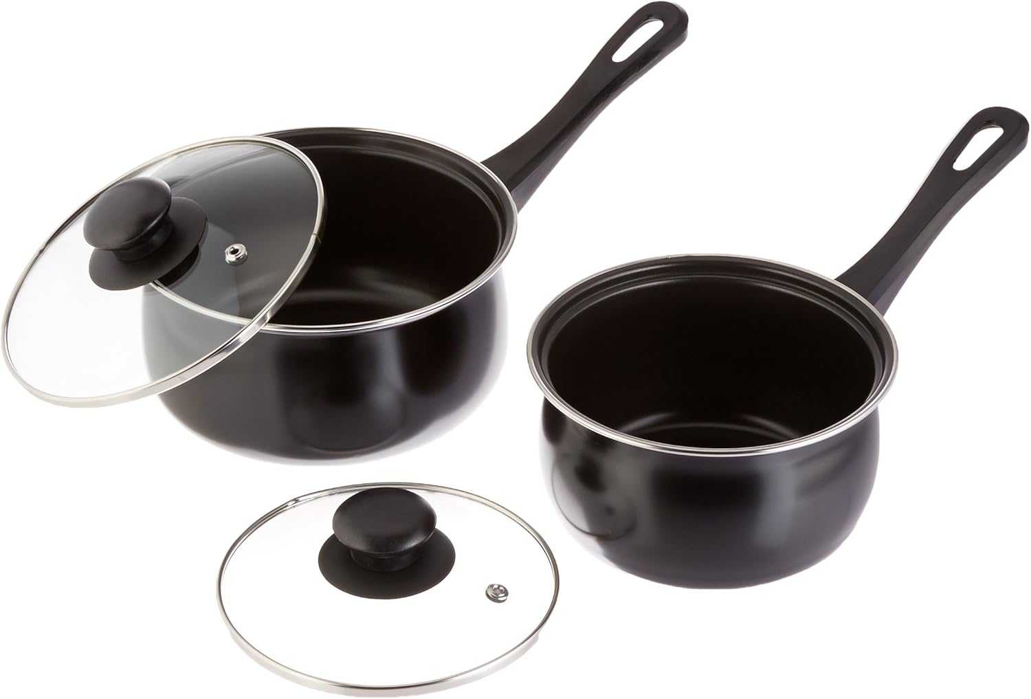 Juego de utensilios de cocina de 7 piezas color negro