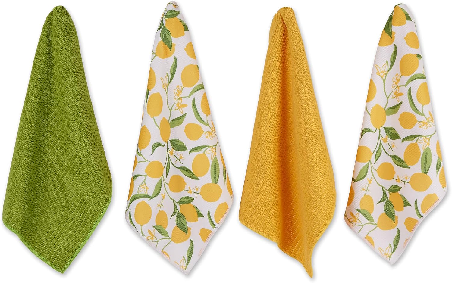 Set de 4 toallas para cocina Lemon Print