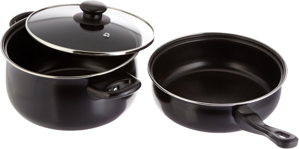 Juego de utensilios de cocina de 7 piezas color negro