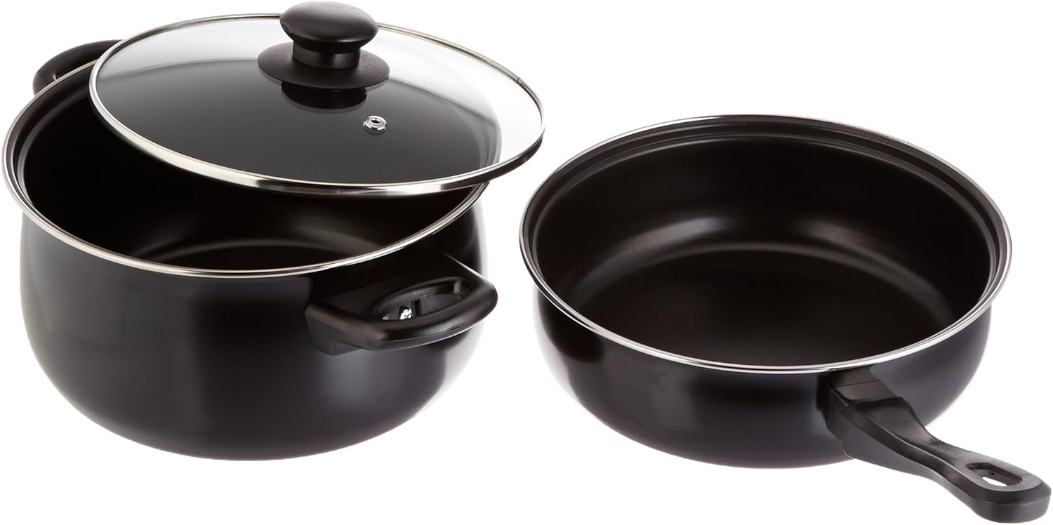 Juego de utensilios de cocina de 7 piezas color negro