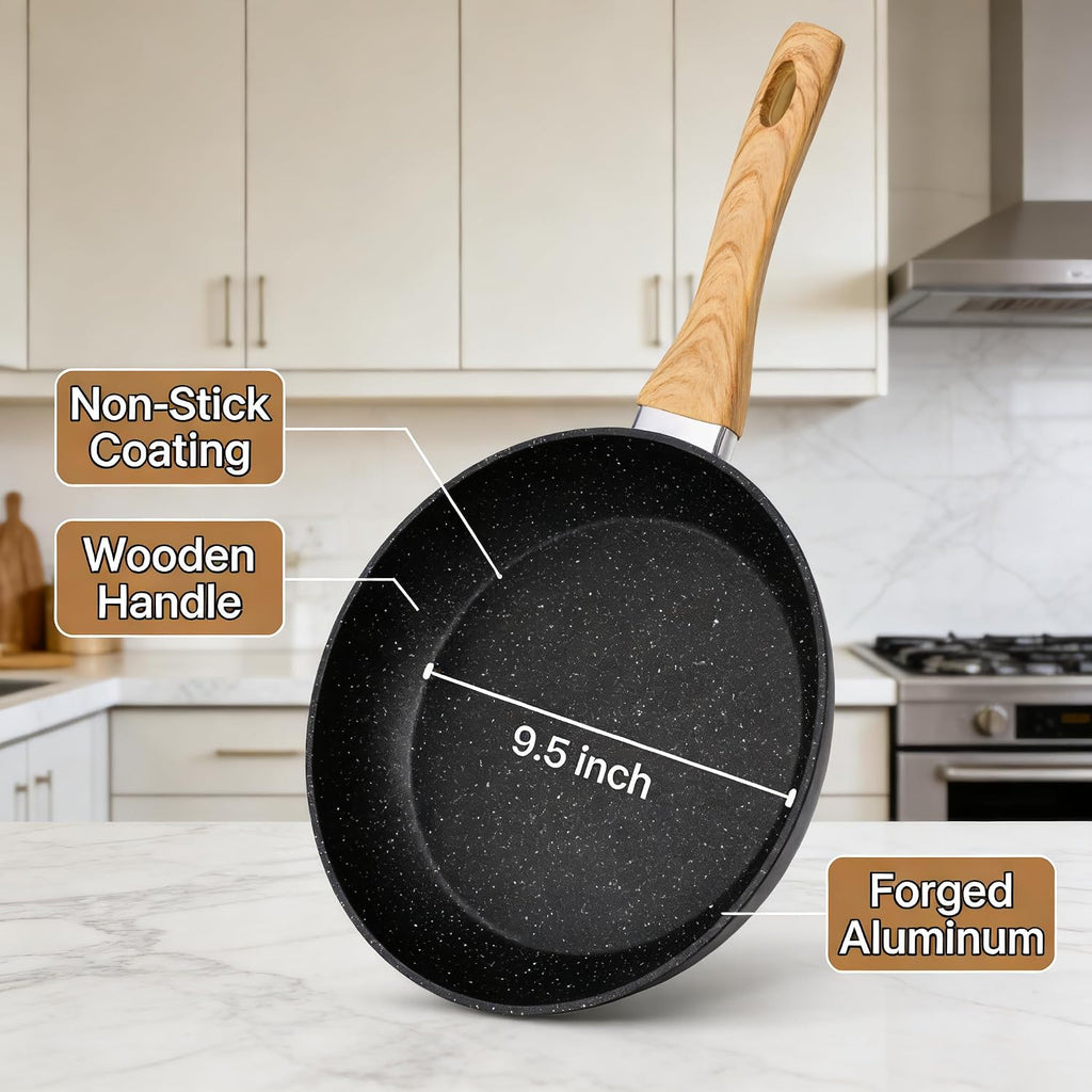 Sartén marmoleado anti adherente 24 cm Kocina