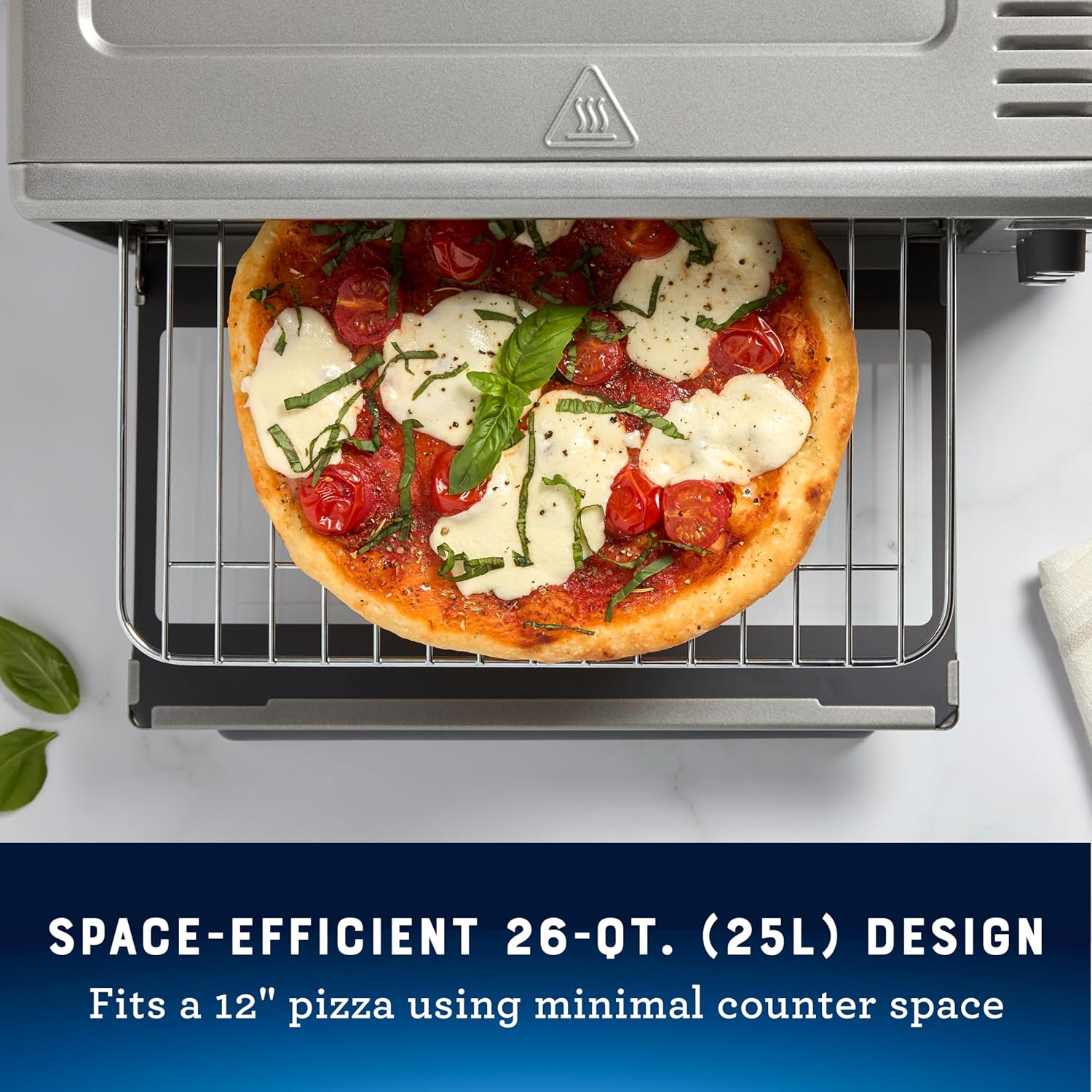 Horno con freidora de aire de 10 funciones