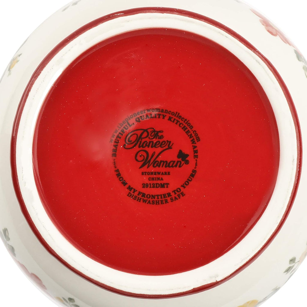Porta utensilios vintage floral Pioneer Woman