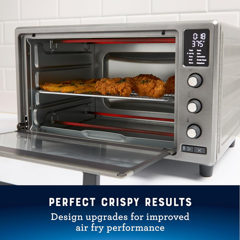 Horno con freidora de aire de 10 funciones