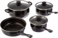 Juego de utensilios de cocina de 7 piezas color negro