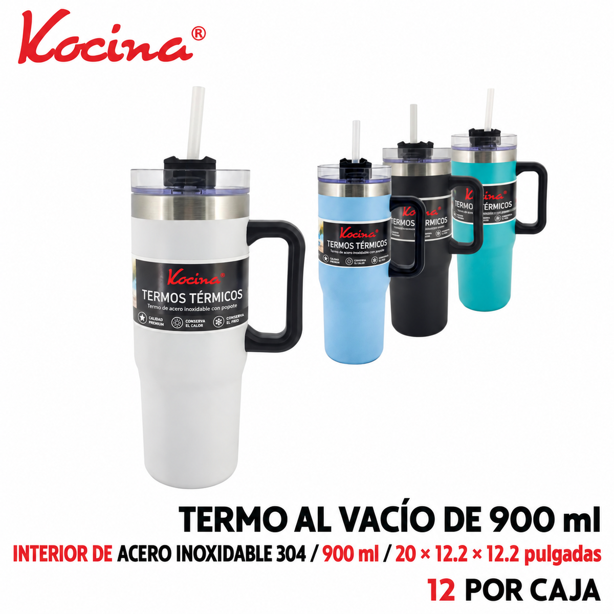 Termo al vacio de 900 ml