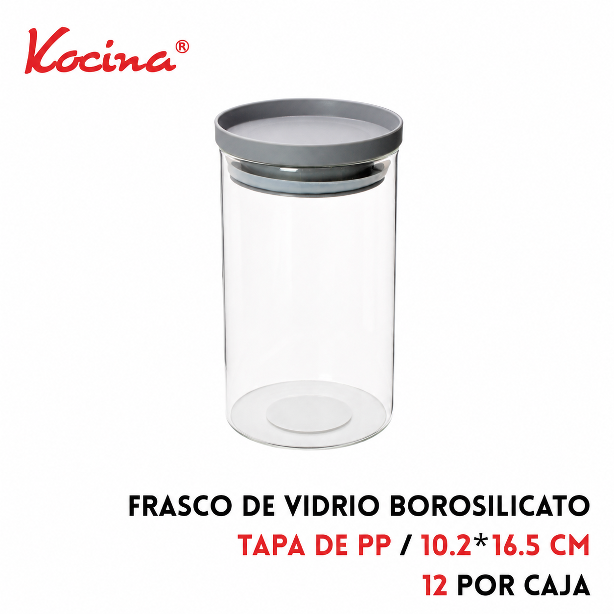 Frasco de borosilicato