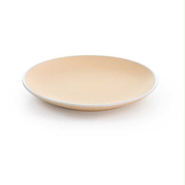 Juego de vajilla de cerámica de 12 piezas Tia Morwy Creamy Tahini
