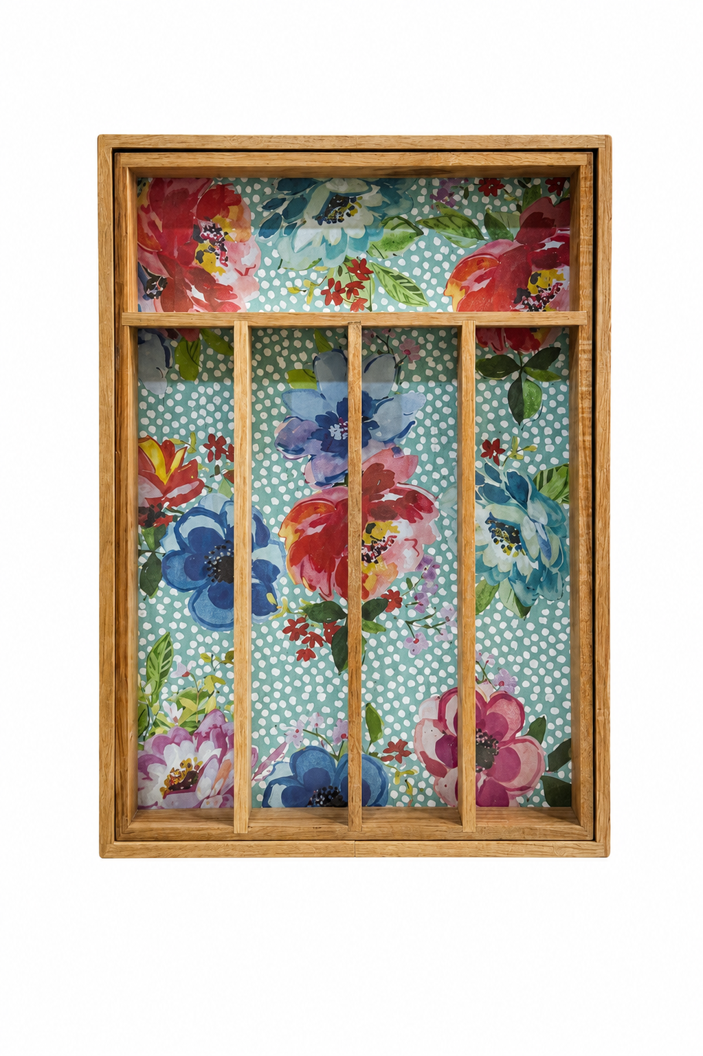 Porta cubiertos de madera expandible Pioneer Woman