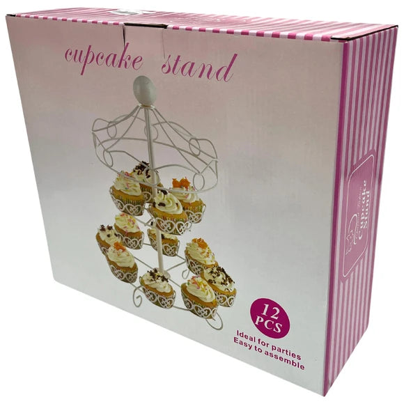 Soporte para cupcakes tipo carrusel