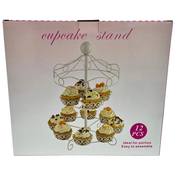 Soporte para cupcakes tipo carrusel
