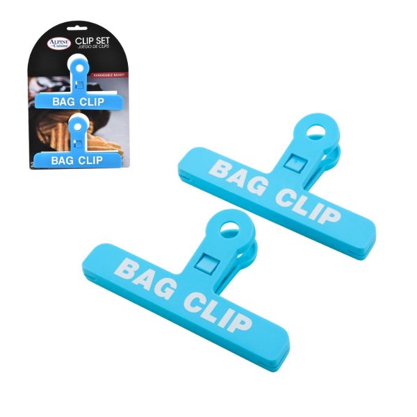 Juego de 2 clips de plástico