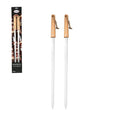 Juego de 2 brochetas de acero inoxidable
