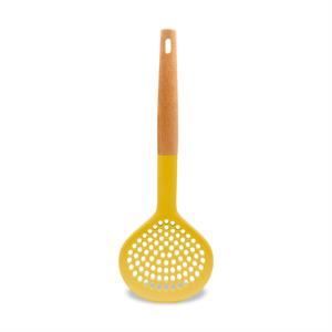 Espumadera amarilla con mango de plástico Bonita Home