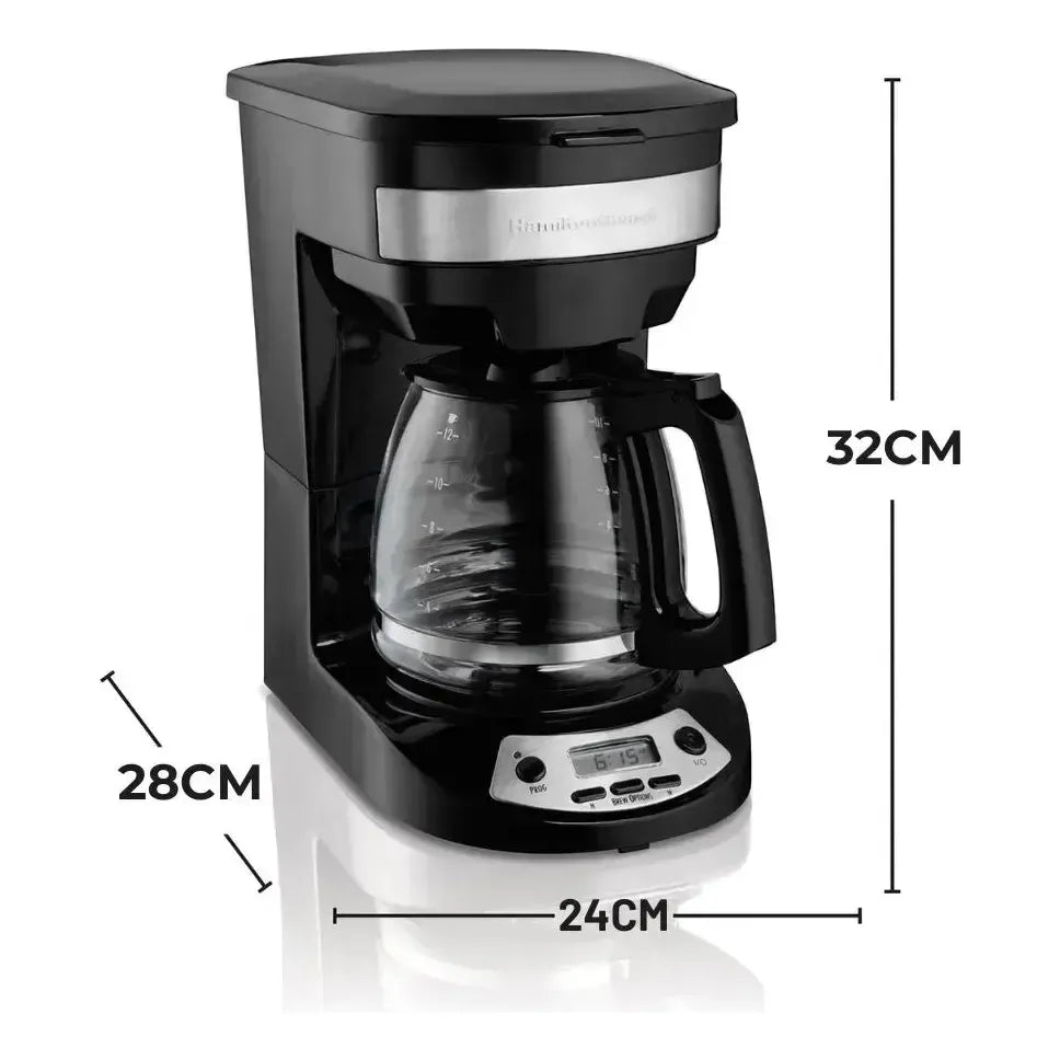 Cafetera Eléctrica 12 Tazas Hamilton Beach