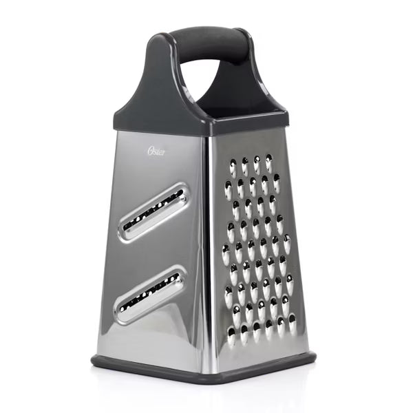 Rallador de caja de cuatro lados de acero inoxidable Oster