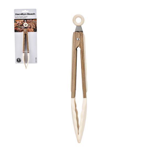 Pinzas de silicona para alimentos Hamilton Beach de 18 cm