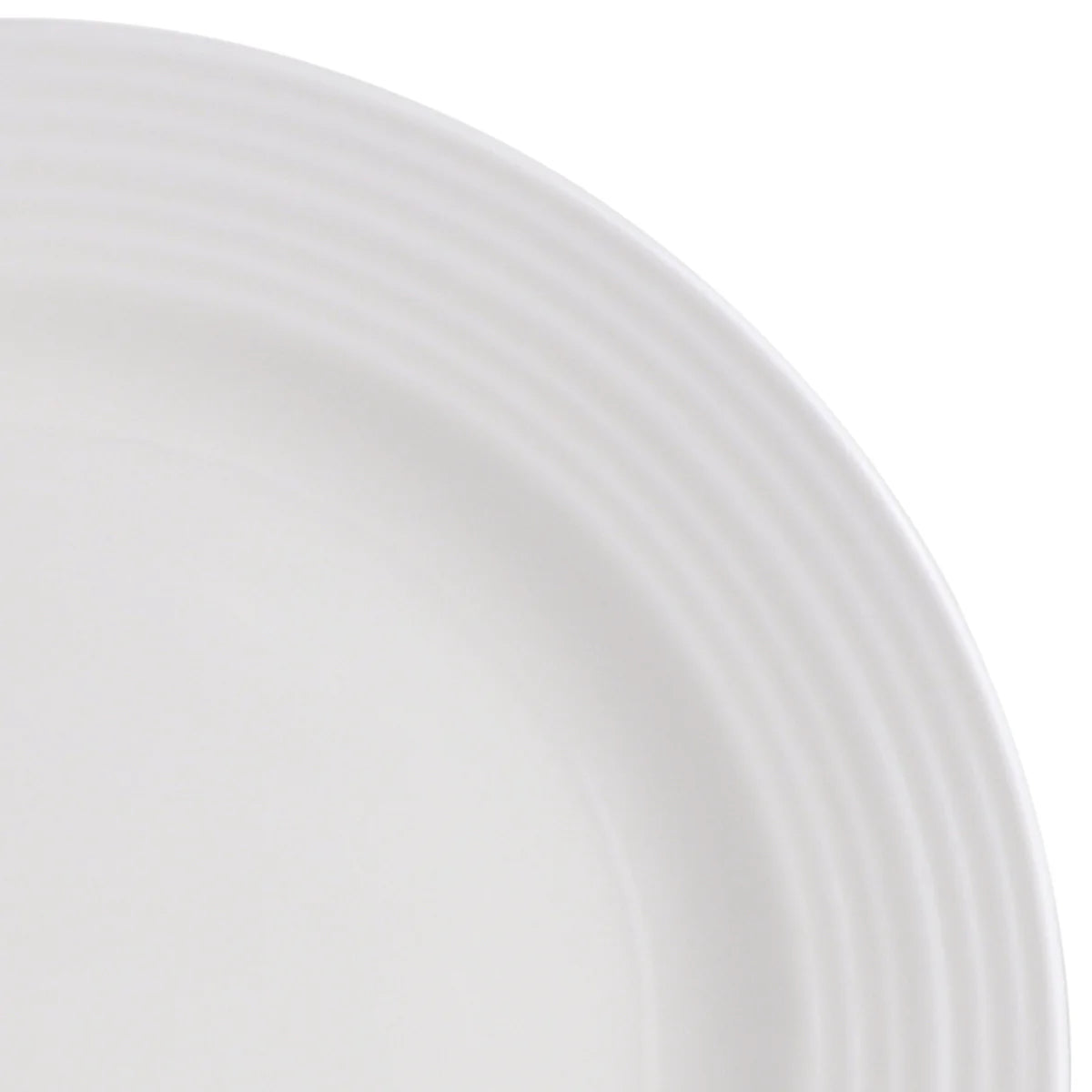 Juego de vajilla de cerámica fina de 16 piezas Gibson Home Amelia Court - Blanco