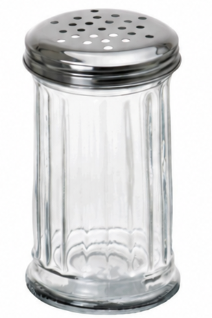 Dispensador de pimienta de vidrio