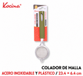 Colador de malla de acero inoxidable