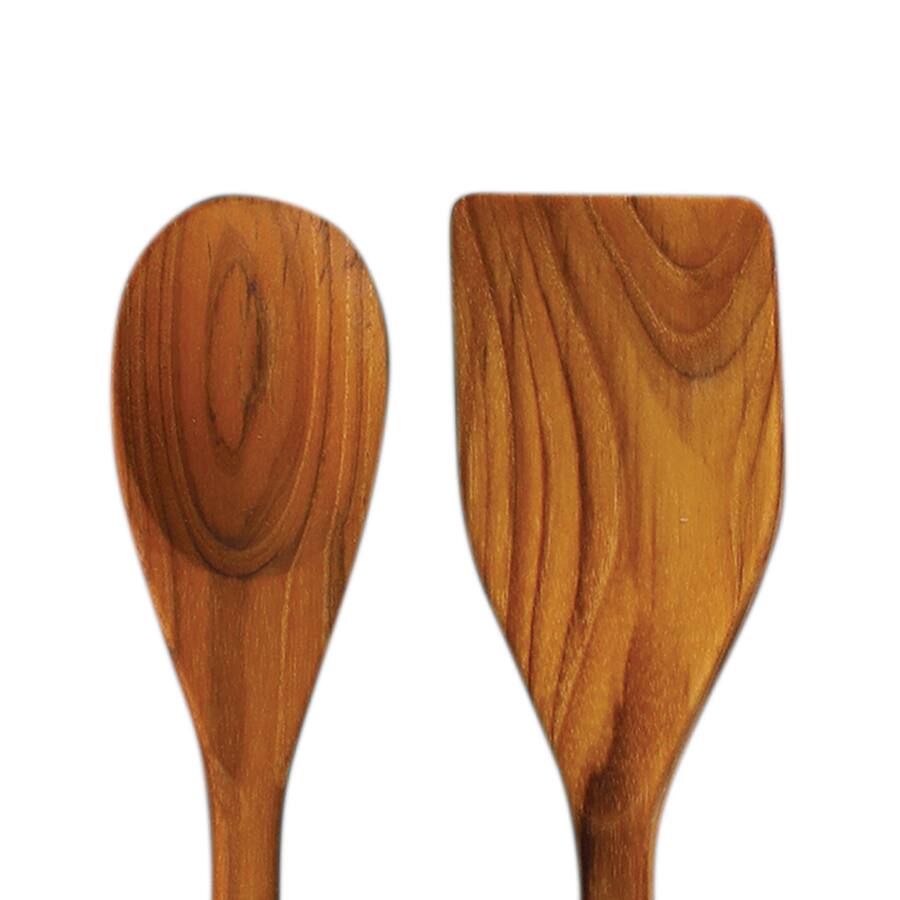 Juego de 5 utensilios de cocina esenciales de madera y silicona Babish