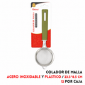 Colador de malla de acero inoxidable