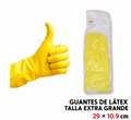 Guantes de látex