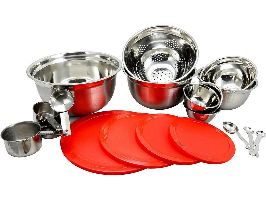 Set de tazones 21 piezas de acero inoxidable Brandfiled Gibson