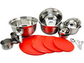 Set de tazones 21 piezas de acero inoxidable Brandfiled Gibson